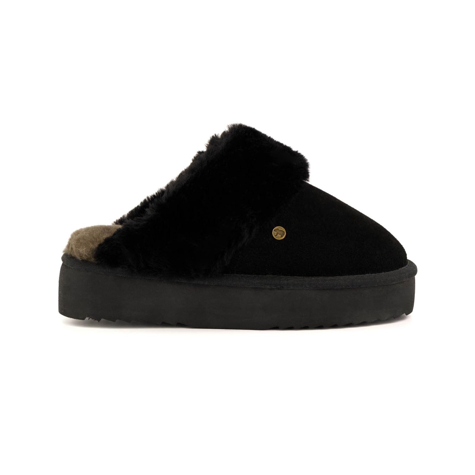 Hausschuhe Flurry Suede Plateau